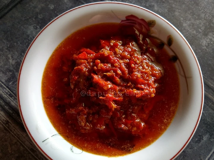 Cara Mudah Menyiapkan Resep Sambal terasi goreng yang Bikin Ngiler Anti Ribet, Mantap