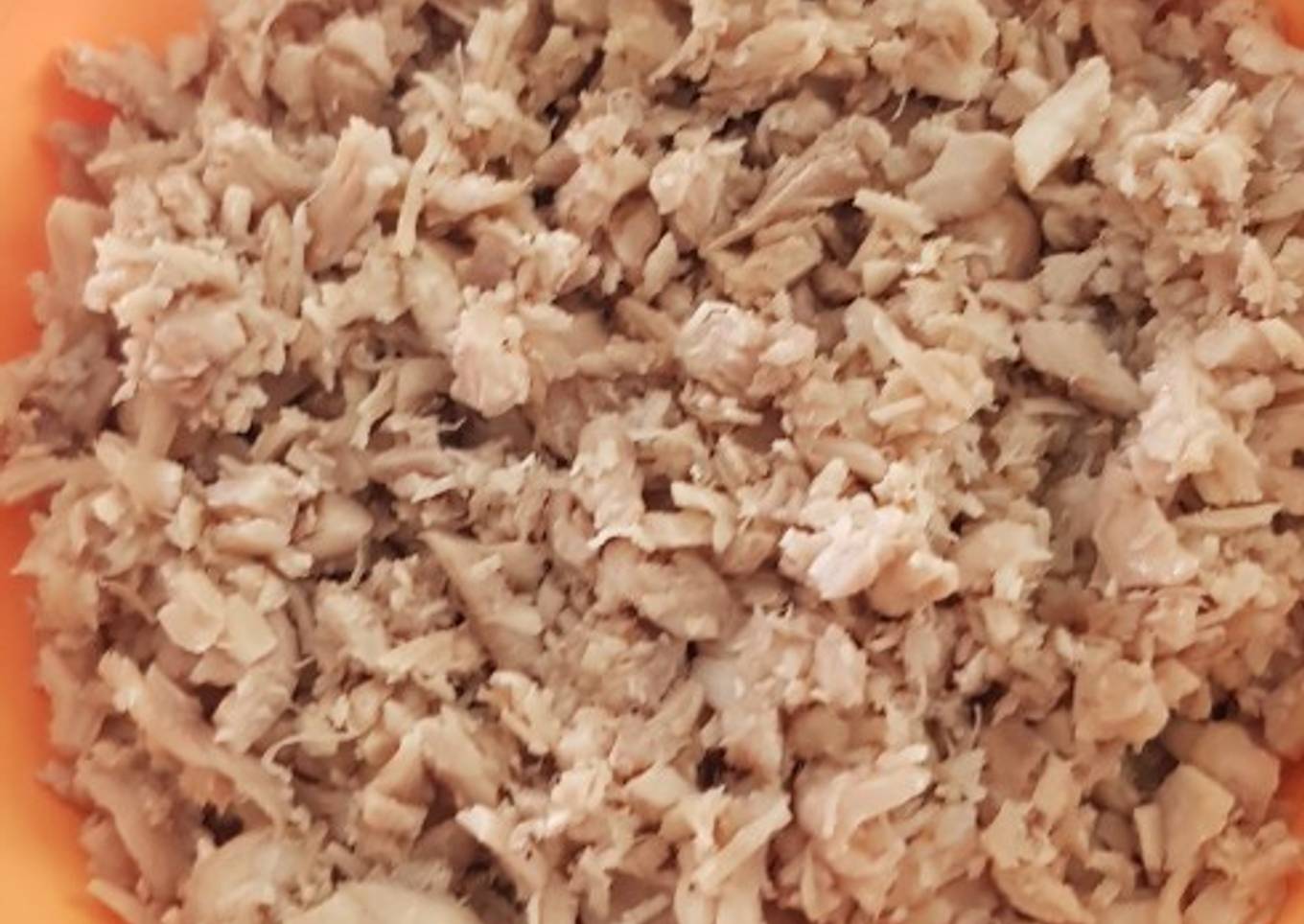 Topping ayam asin untuk mie ayam