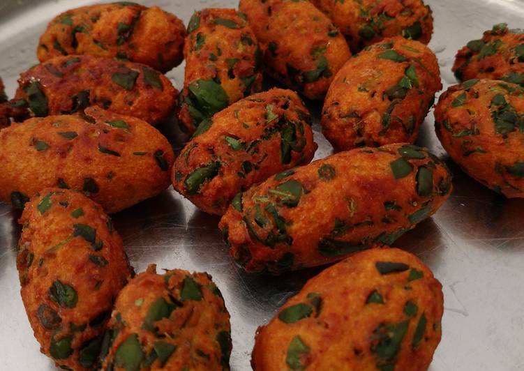 Steps to Make Any-night-of-the-week Methi Muthiya