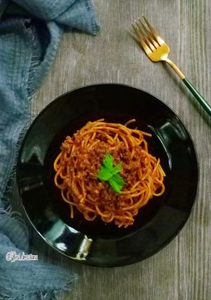 Foto resep Spaghetti Rendang