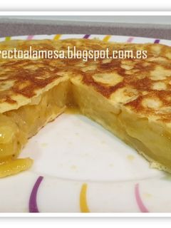 Una foto de Tortilla de patata al microondas