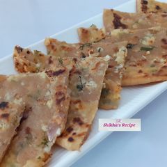 A picture of Paneer paratha.