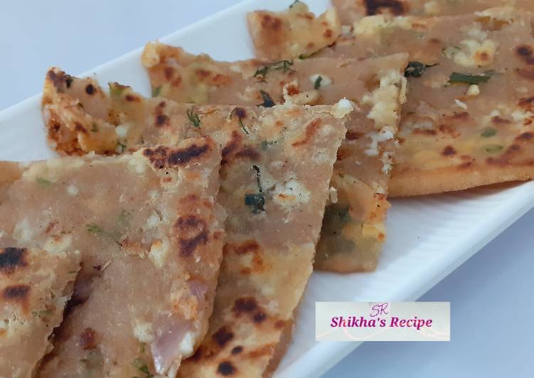 Simple Way to Make Speedy Paneer paratha