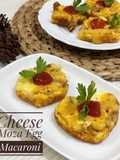 Cheese Moza Egg Macaroni
