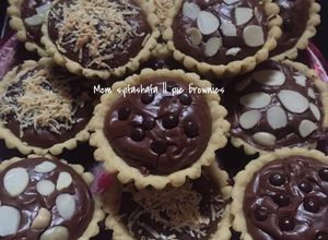 Foto resep Pie brownies shiny and crust