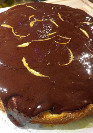 Une photo de Délice à l'orange et chocolat sans gluten