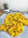 Bakwan Jagung Mie Kering