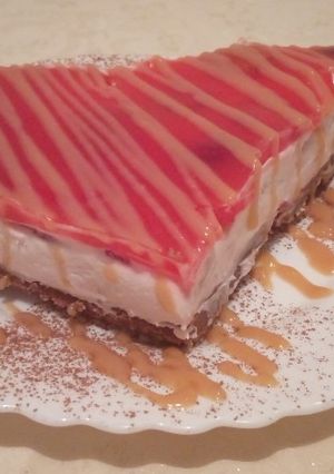 صورة لوصفة تشيز كيك الفراوله 😋