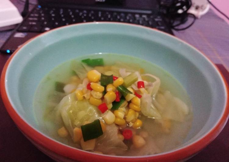 Easiest Way to Make Yummy Sup jagung bening