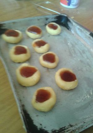 Una foto de Masitas de mermelada