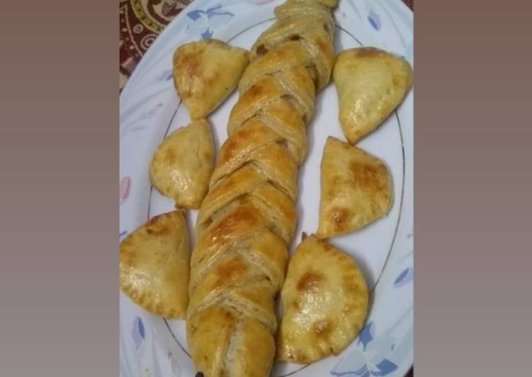 Recipe of Appetizing Chicken  braided bread