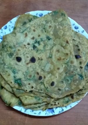 வெந்தயக்கீரை சப்பாத்தி #book செய்முறை முக்கிய புகைப்படம்