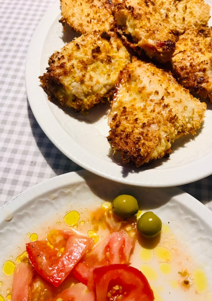 Una foto de Cachopos de pollo en airFryer