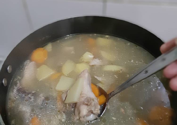 Resep Sup Ayam Rumahan Anti Gagal