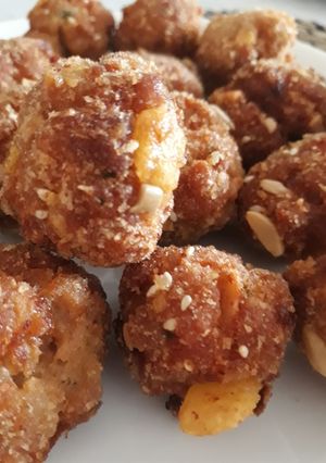 Fasírtgolyó magos, ropogós bundában recept fotója