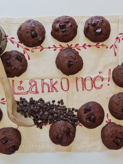 Una foto de Cookies de chocolate 🍪 🍫