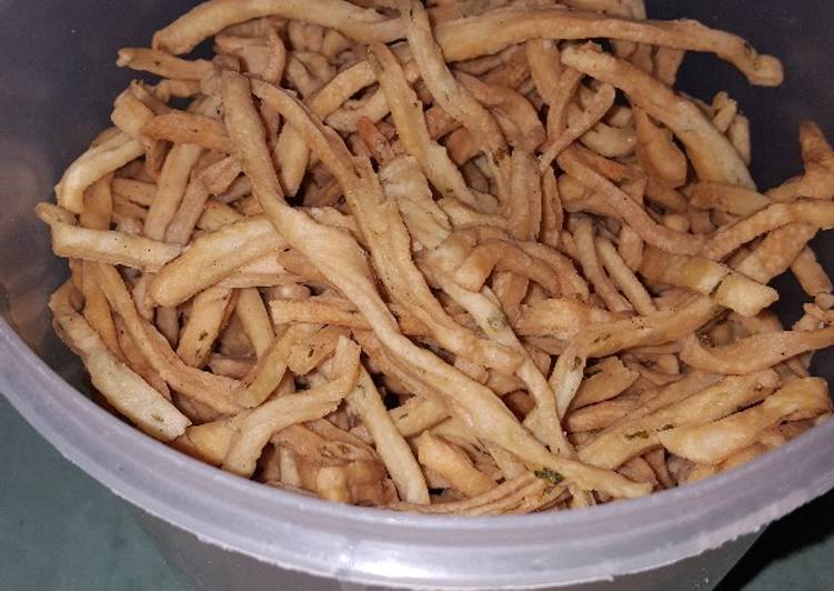 Resep Unik Stick bawang renyah,simpel Ala Warteg