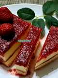 Strawberry Cheddar Cheese Cake 🍓🧉😋