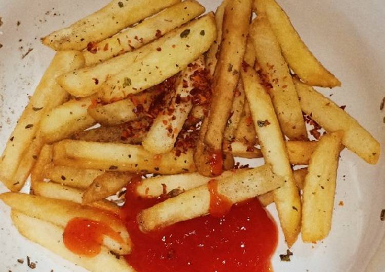 Resep French Fries ala resto🍟✨ Anti Gagal