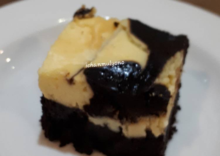 Resep Cheesecake Brownies, Enak Banget