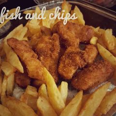 A picture of Fish and chips.