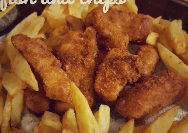 Easiest Way to Make Speedy Fish and chips