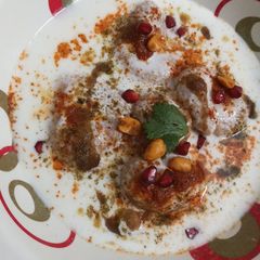 Instant suji dahi vada A picture of Instant suji dahi vada.