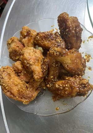 Hình của món Cánh gà chiên nước mắm.
