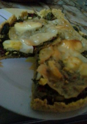 Una foto de Tarta de brócoli
