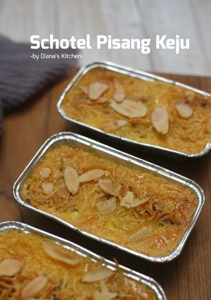 Foto resep Schotel Pisang Keju