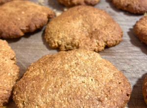 Una foto de Galletas de avena y miel
