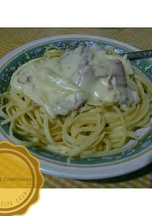 Foto resep Fettuccine Carbonara