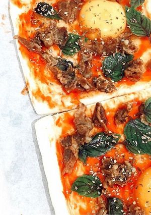 Foto resep Pizza instan homemade enak