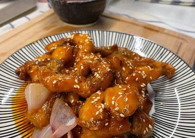 Simple Way to Make Ultimate Mum’s Sweet and Sour Pork