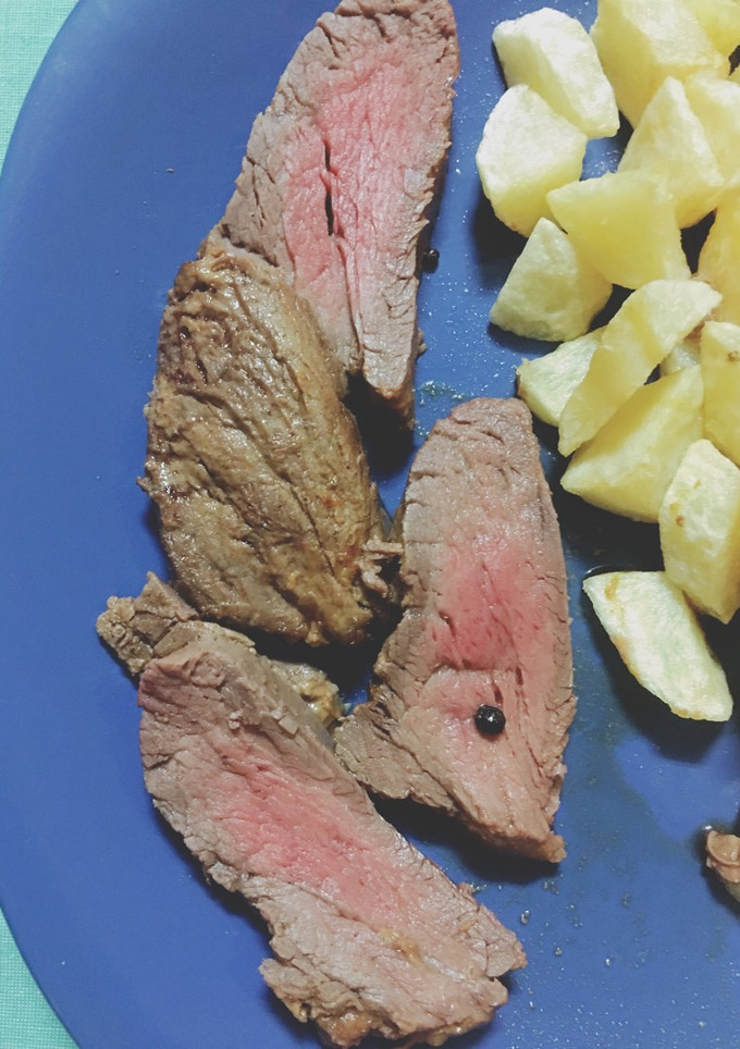 Una foto de Solomillo de res al horno
