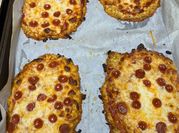 A picture of chicken pepperoni