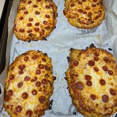 A picture of Ground Chicken Pizza Crust.