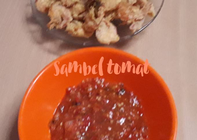 Sambel tomat foto resep utama