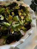 Salada de Alface, Rabanete e Abacate