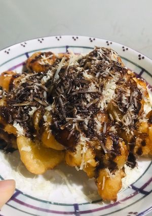 Foto resep Tape goreng susu keju
