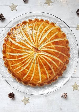 Une photo de Galette des rois saveur yuzu