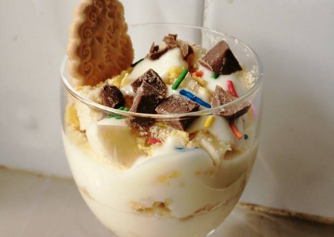 Recipe of Quick Banana pudding parfait