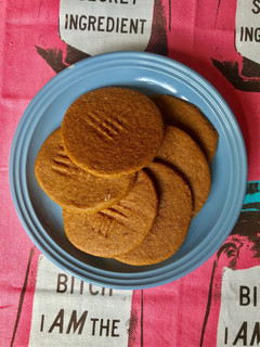 Una foto de Galletas de jengibre veganas