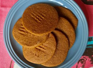 Una foto de Galletas de jengibre veganas