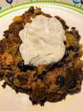 2 - Bean Spicy🌶Cakes With Sour Cream Sauce