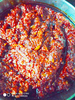 A picture of Schezwan sauce # 5 ing.