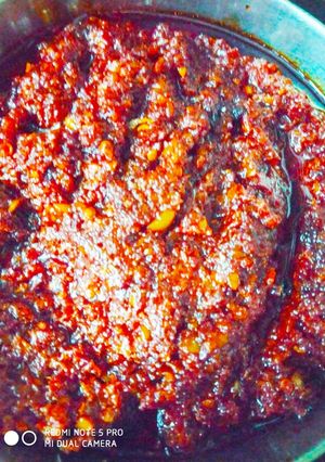 A picture of Schezwan sauce # 5 ing.