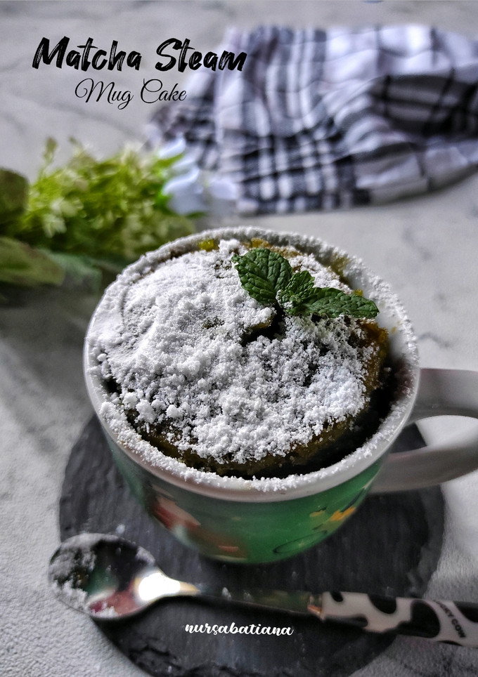 Foto resep Matcha Steam Mug Cake