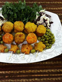 عکسی از دستور ناگت مرغ