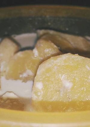 Foto resep Pisang Masak Susu (WebtoonLazyCooking) (SIMPLE COOK)